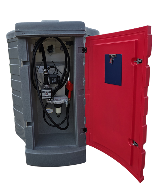 Stacionarni duguljasti spremnik 1000L - pumpa i oprema