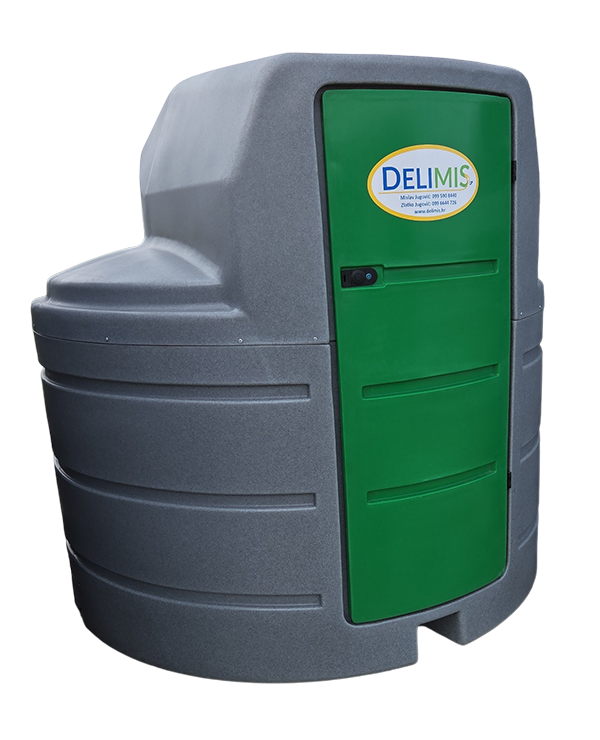 Stacionarni okrugli spremnik 2500L