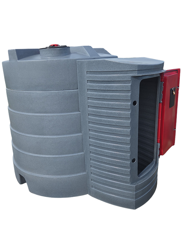 Stacionarni spremnik 5000L - bočni pogled